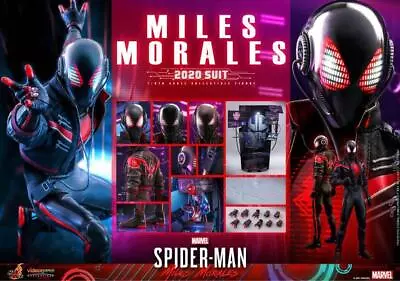 Buy Hot Toys Vgm49 Spiderman 1/6 Miles Morales 2020 Suit Version • 382.32£