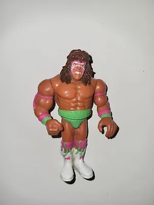 Buy WWF WCW Ultimate Warrior Wrestling Figure 1990 Hasbro Titan Sports • 10£