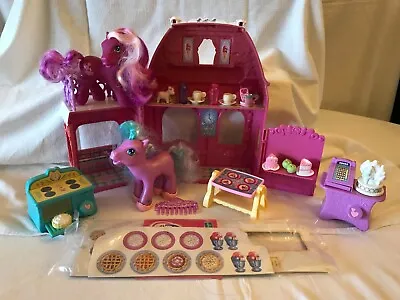 Buy Vintage My Little Pony Cafe  + Two Ponies • 17.99£