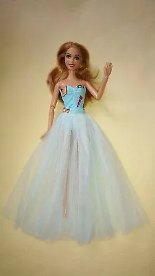 Buy Barbie Dolls Beach Clothing Princess Dress 2pcs Skirt + Body Swimsuit 05 • 4.33£