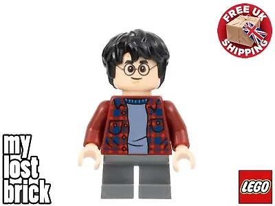 Buy LEGO Harry Potter Minifigure Dark Red Plaid Flannel Shirt From 75953 (hp143)-NEW • 2.49£