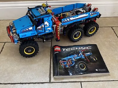 Buy Lego Technic 42070 6x6 All Terrain Tow Truck With Instructions 2017 Incomplete • 89.99£