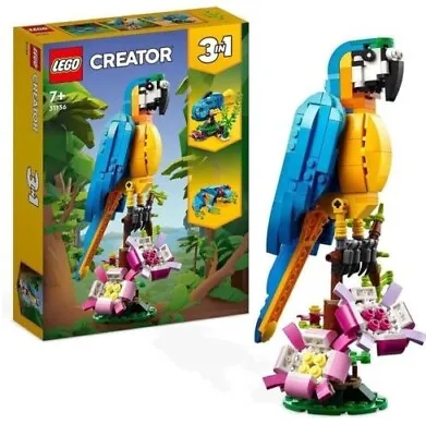 Buy Creator LEGO Set 31136 Exotic Parrot 3 In 1 Set Rare Collectable • 16.99£