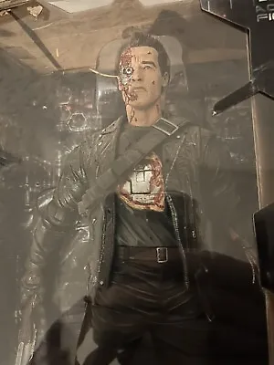 Buy Neca Terminator 2 Final Battle Rare Collectible 12” T2 T-800 Movie Arnie Gift • 114.45£