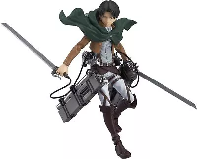 Buy Figma Attack On Titan Levi Ackerman ABS PVC Action Figure 200304 Max Factory • 92.46£