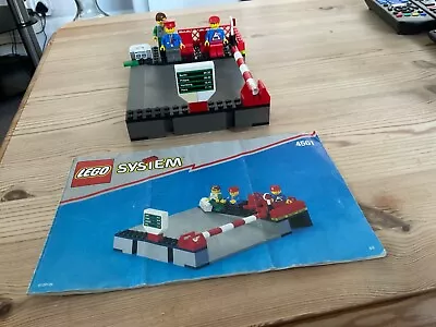 Buy Lego Train 9v 4561 Used Crossing + 3 Mini Figures + Instructions. Free P/p In UK • 19£