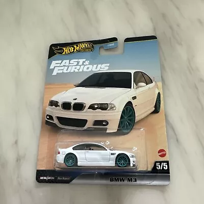 Buy Hot Wheels Premium Fast And Furious Bmw M3 5/5   2024 • 9.99£