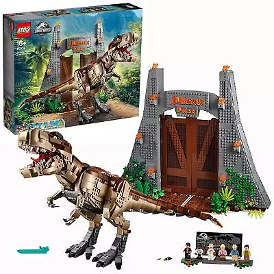 Buy LEGO Jurassic World Jurassic Park: T-Rex Rampage 75936 3120pcs 16 Years Old & Up • 356.35£