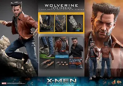 Buy Ready! Hot Toys MMS660 X-Men 1/6 Wolverine 1973 Version (Deluxe) (Normal) Figure • 309£