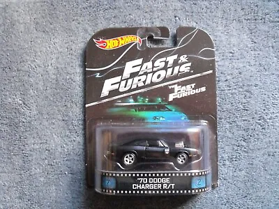 Buy Hot Wheels Retro Entertainment Fast And Furious 70 Dodge Charger R/T • 40£