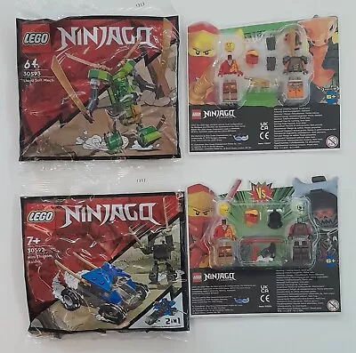Buy Original Lego Ninjago Minifigure Set X4 - 30593 , 30592 , 112217 , 112324 (9) • 21£