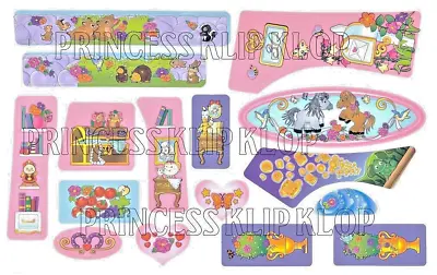 Buy NEW Fisher Price Little People Klip Klop Princess Stable Stickers Decals Labels • 9.64£
