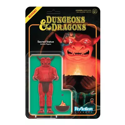 Buy Dungeons & Dragons ReAction W2 Sacred Statue  Figure SUPER7 3.75  • 21.95£
