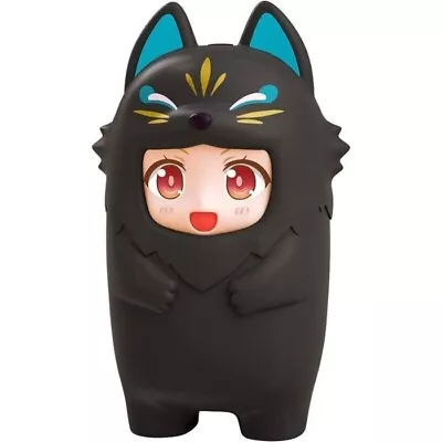 Buy Nendoroid More Kigurumi Face Parts Case Black Fox Figure JAPAN OFFICIAL • 50.22£