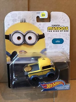 Buy HOT WHEELS DIECAST -Minions The Rise Of Gru - Otto - 3/6 - Combined Postage • 7.99£