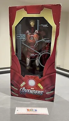Buy NECA Avengers Marvel Iron Man Ironman Action Figure 1:4 18” With Box Lights-Up • 145£