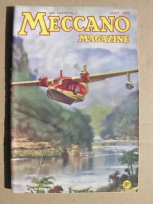 Buy 1952 MECCANO MAGAZINE July Short Sealand, Robert Mushet, Festiniog, Tagus Bridge • 8£
