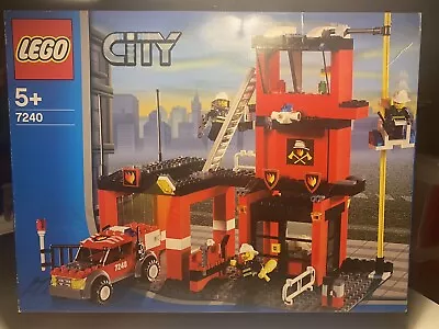 Buy Lego Town City Fire 7240 Fire Station New Sealed • 79.95£