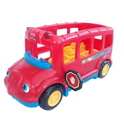 Buy Fisher Price Little People School Bus With Lights And Sounds  • 10.49£
