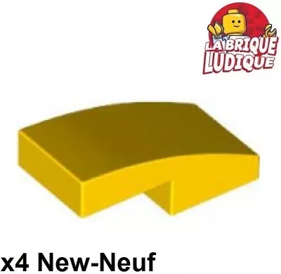 Buy LEGO 4x Slope Curved Gradient Curve 1x2 Yellow/Yellow 11477 New • 1.86£