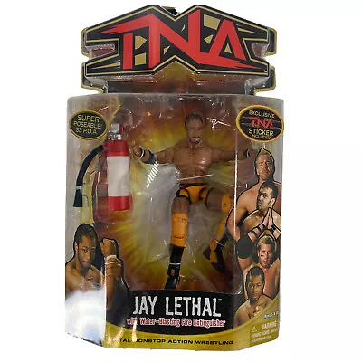 Buy TNA Wrestling Marvel Toy Biz JAY LETHAL BNIB Nonstop Action Jakks Mattel WWE • 55£