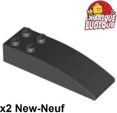 Buy NEW LEGO 2x Slope Curved Slope 6x2 Black/Black 44126 • 1.36£