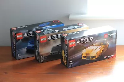 Buy Lego Speed Champions 3 Retired Sets | 76901 Toyota & 76902 Mclaren & 76911 Aston • 69£