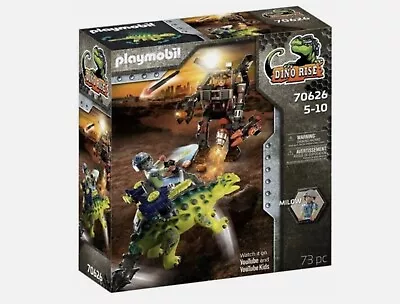 Buy Playmobil Dino Rise 70626 Saichania: Invasion Of The Robot, Ages 5+ • 11£