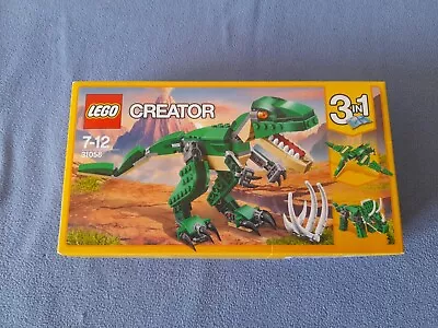 Buy 31058 LEGO Creator Mighty Dinosaurs 174 Pieces Age 7 Years+ Collecters Toys NEW • 8.99£
