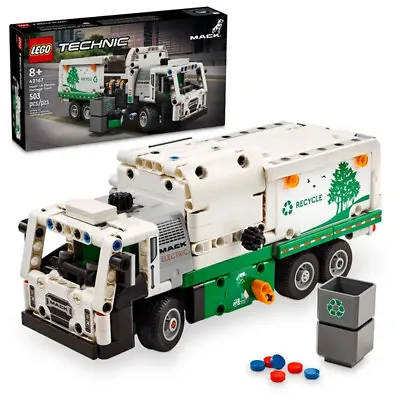 Buy LEGO Technic 42167 Mack® LR Electric Garbage Rubbish Truck Age 8+ 503pcs • 29.95£