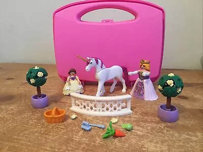 Buy Playmobil 70107 Unicorn And Princess Carry Case • 7.99£