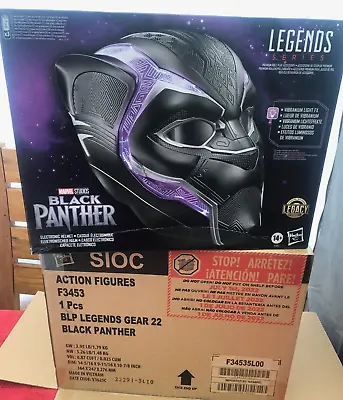 Buy Marvel Legends Series Electronic Helmet - Black Panther • 90£