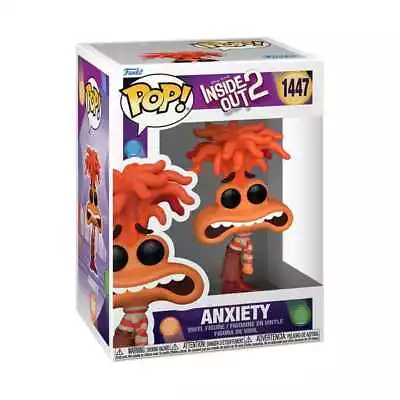 Buy PREORDER #1447 Anxiety - Disney Inside Out 2 Funko POP Preorder New In Protector • 24.99£