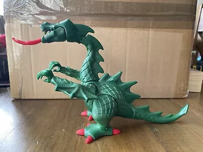 Buy Playmobil Green Fire Breathing Dragon Figure From Set 3840 Vintage 1995 • 11.99£