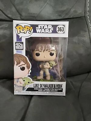 Buy Luke Skywalker And Yoda 363 Funko Pop Star Wars The Empire Strikes Back  • 14£