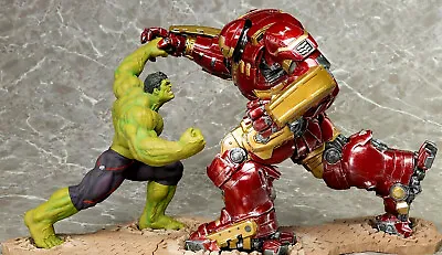 Buy Iron Man Hulkbuster Vs Hulk Avengers Age Of Ultron 2 X PVC Figure Kotobukiya • 874.09£