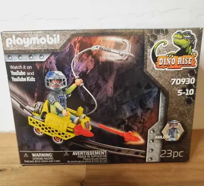 Buy PLAYMOBIL Dino Rise 70930 Mine Cruiser, Mine Cart With Cannon - Brand New • 8.49£