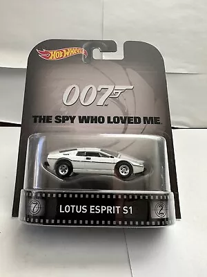 Buy Hot Wheels Retro Entertainment 007 The Spy Who Loved Me Lotus Esprit S1 K78 • 8.39£