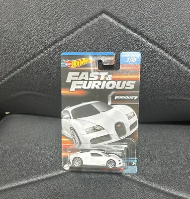Buy HOT WHEELS 2023 FAST & FURIOUS 7 BUGATTI VEYRON Boxed Shipping Combined Post • 11.49£