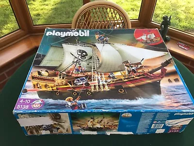 Buy Playmobil Pirate Ship (5135) Complete Boxed Unused • 79.99£