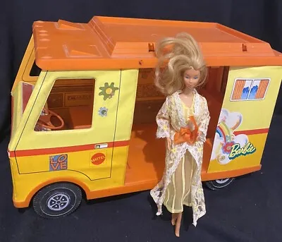 Buy Vintage 1971 BARBIE MATTEL 4994 COUNTRY CAMPER VAN CAMPER MOTORHOME Doll/5499M • 12.05£