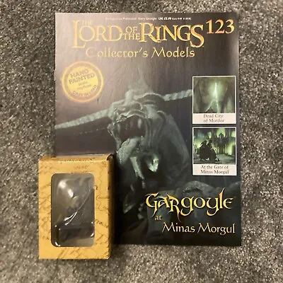 Buy Lord Of The Rings Collector's Models Eaglemoss Issue 123 Gargoyle Figure & Mag • 34.99£