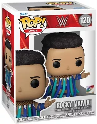 Buy Funko POP! WWE Rocky Maivia #120 Vinyl Figure New • 13.95£