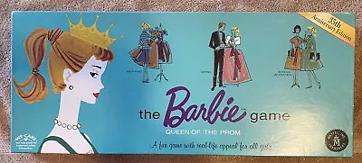 Buy Barbie Queen Of The Prom 35th Anniversary Ed.  Board Game 1994 Mattel Preowned • 59.78£