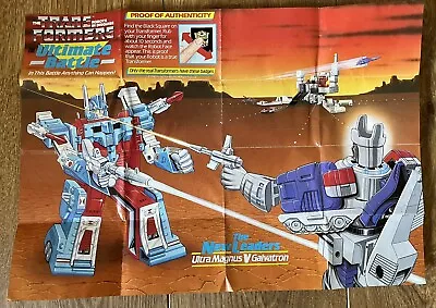 Buy Vintage G1 Hasbro Transformers Series 3 Catalogue Pamphlet Booklet Book 1986 • 9.99£