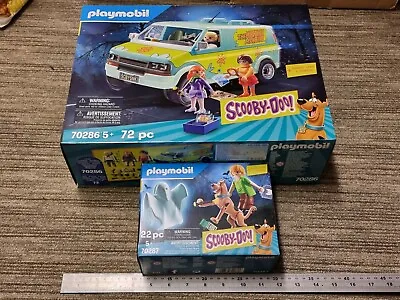 Buy PLAYMOBIL SCOOBY DOO MYSTERY MACHINE BUS + GHOST SET 70286 70287 BRAND NEW 6 Fig • 59.99£