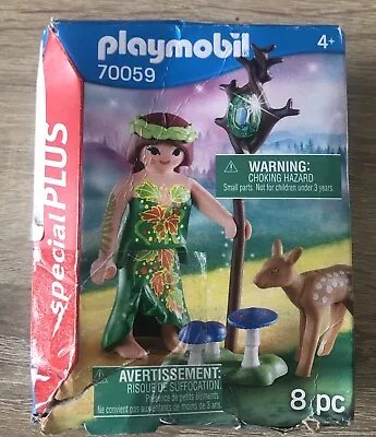 Buy Playmobil Fairy With Baby Deer Set 70059 - Special Plus Set Playmobil Fantasy • 0.99£