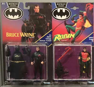 Buy 1991 -RARE - Batman Returns -Bruce Wayne And Robin - 🦇EXCLUSIVE🦇 - VINTAGE ⭐️ • 154.95£