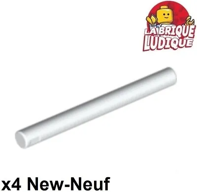 Buy LEGO 4x Bar 4L Saber Bar Lightsaber Lightsaber Blade White/White 30374 NEW • 1.36£