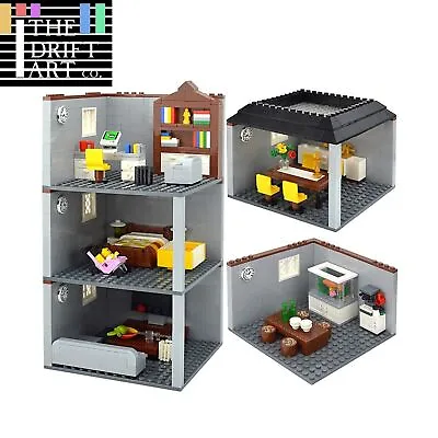 Buy City House Bedroom Living Room Bathroom Parts For Lego Building Block Brick Sets • 27.94£